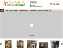 Tablet Screenshot of dafafurniture.com